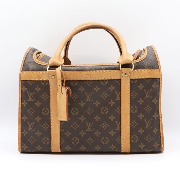 Louis Vuitton Sac Chien 40 Dog Carrier Monogram Pet Travel Bag Purse - Picture 15 of 16